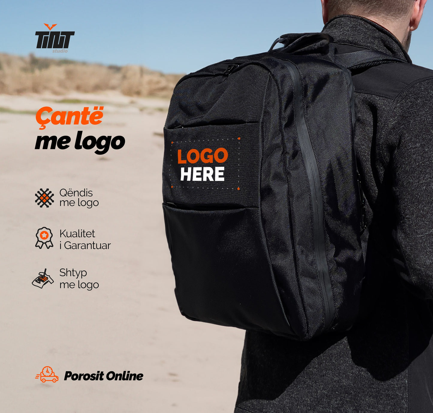 Çantë me logon tuaj