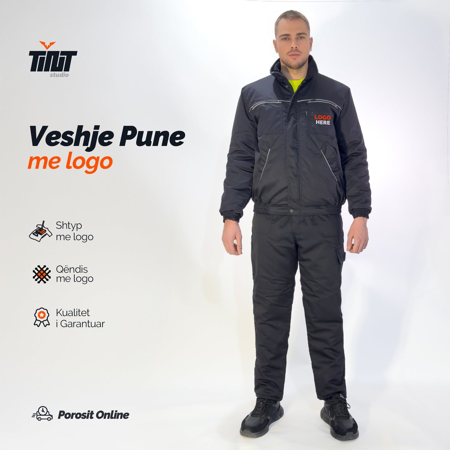 Veshje Pune me logon tuaj