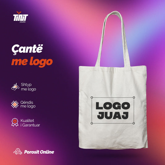 Tote bag - Çantë  me logon tuaj