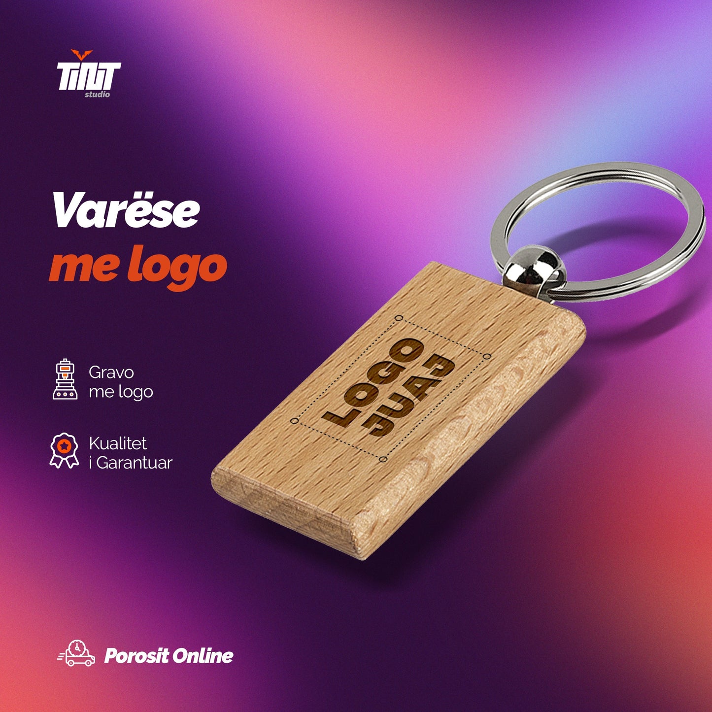 Varëse çelësash  me logon tuaj