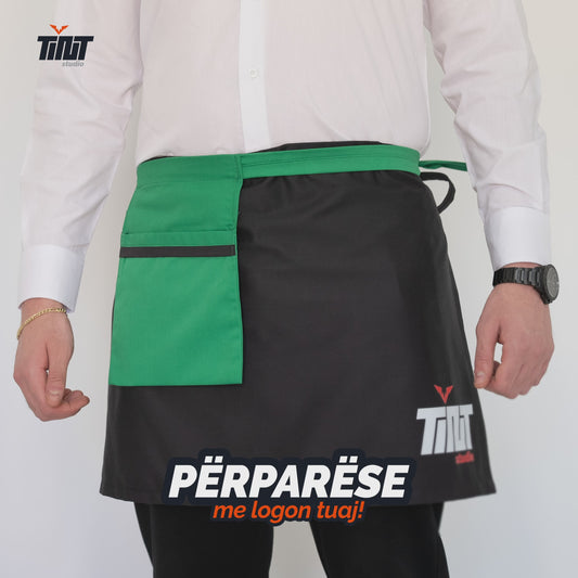 Përparese e shkurtë me logon tuaj